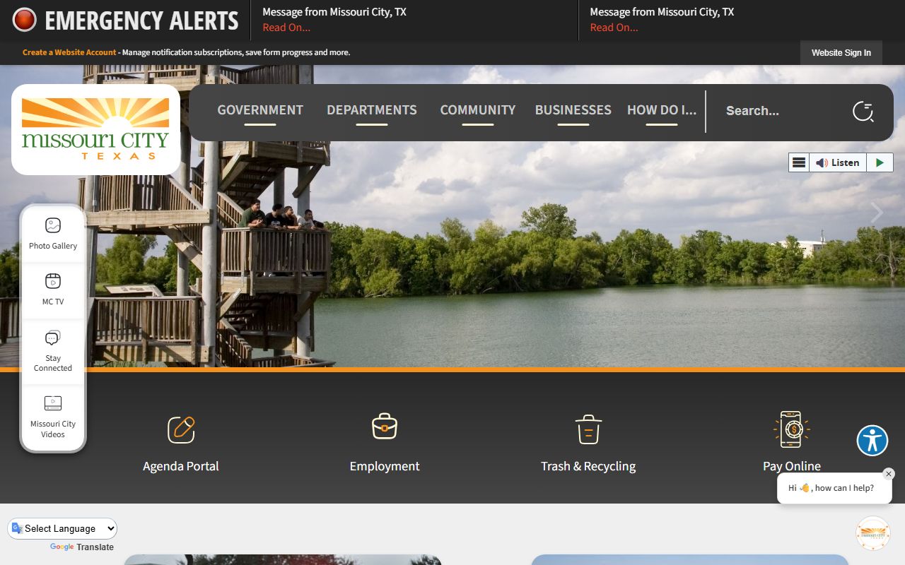 Missouri City busted mugshots police department website