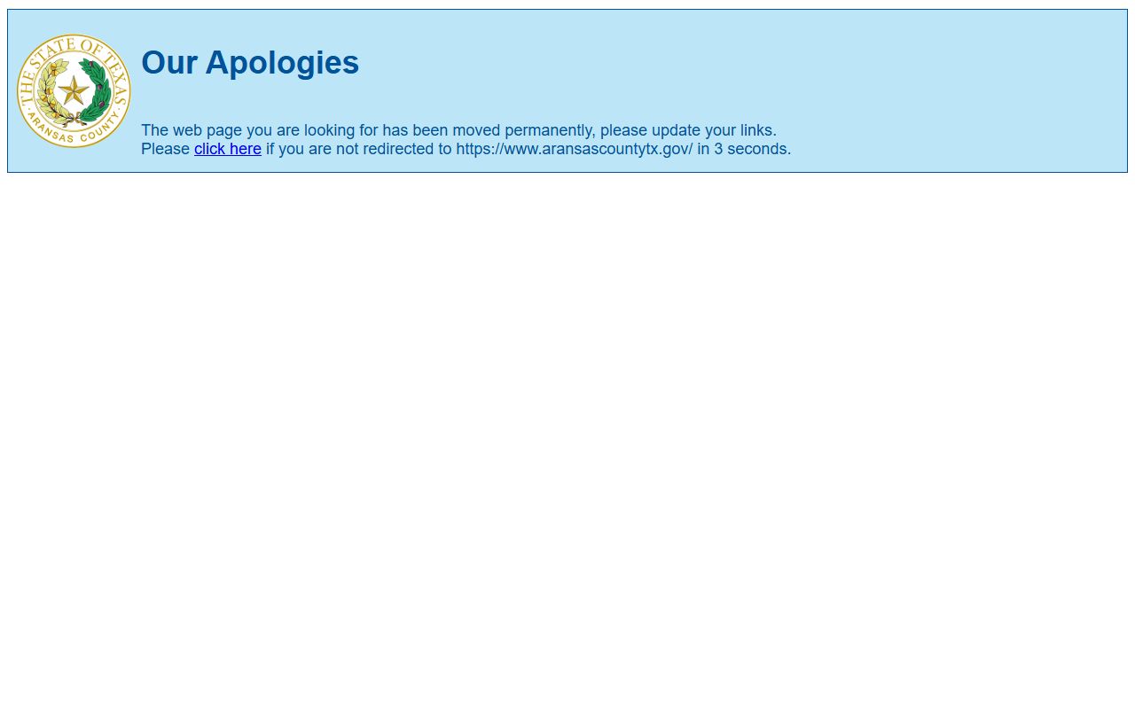 Aransas County busted mugshots Sheriff's Office website