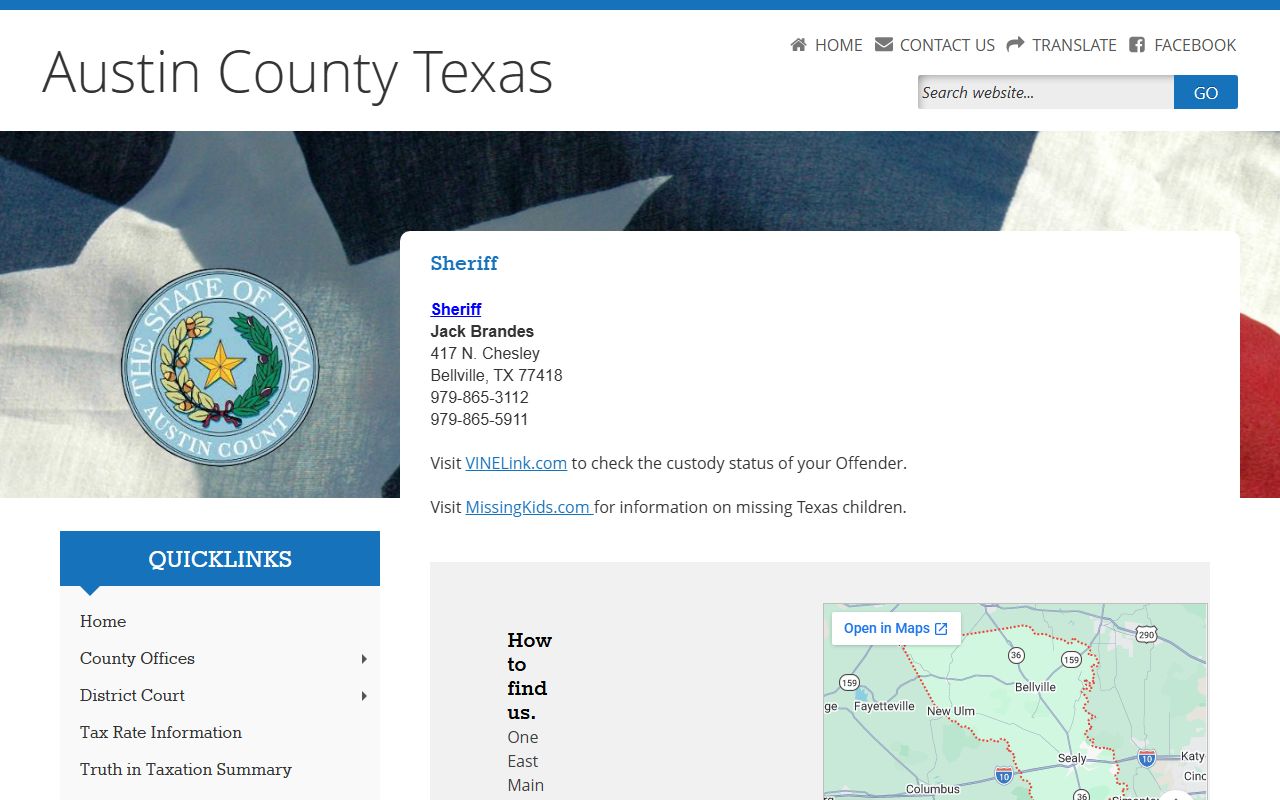 Austin County busted mugshots Sheriff's Office jail information