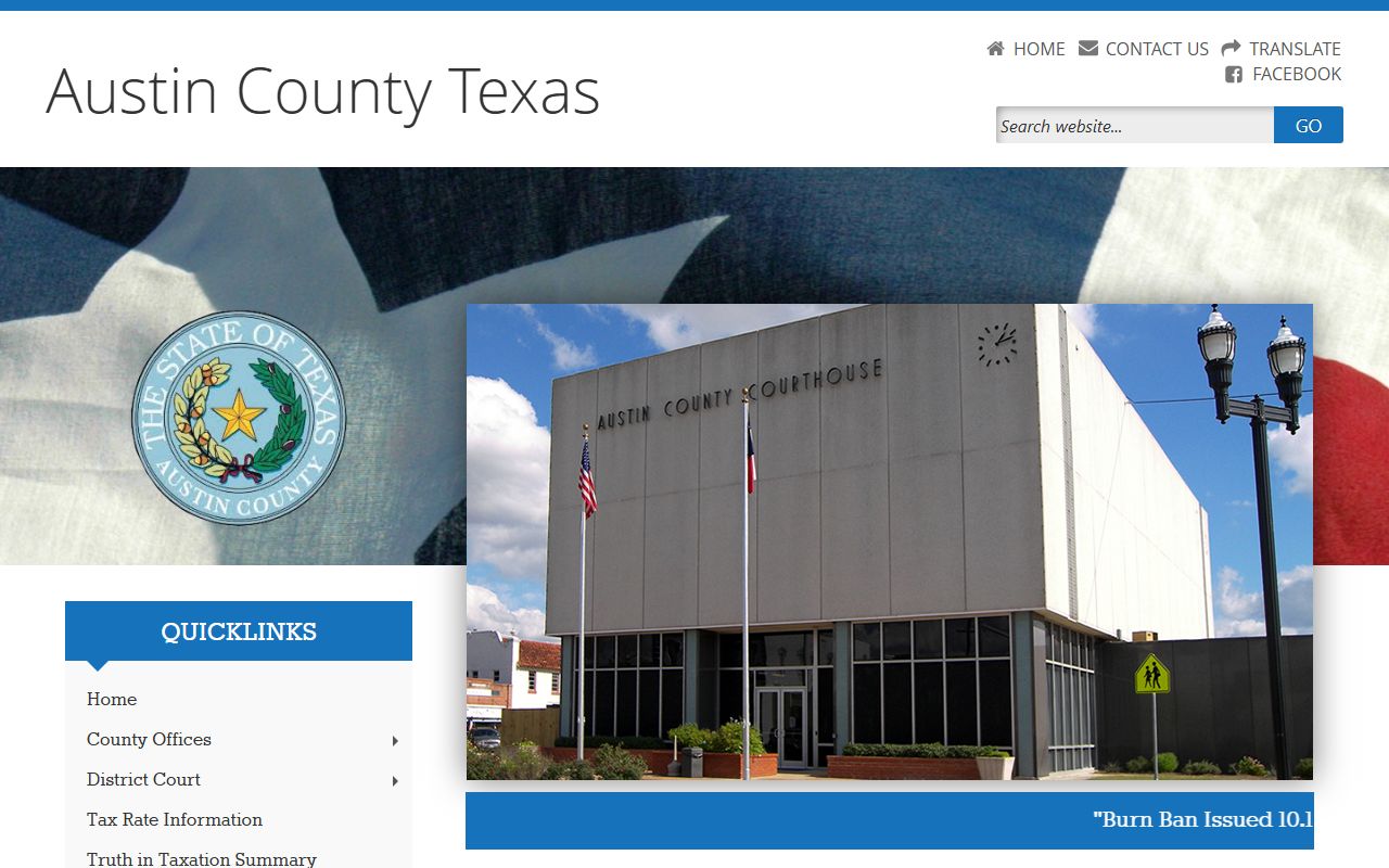 Austin County busted mugshots Sheriff's Office website