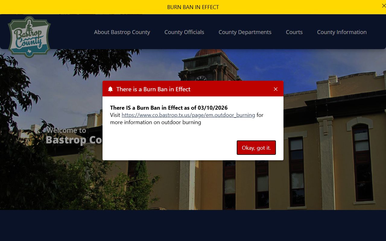 Bastrop County busted mugshots Sheriff's Office website