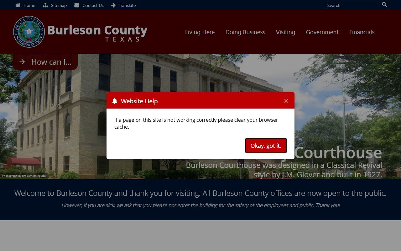 Burleson County busted mugshots Sheriff's Office website