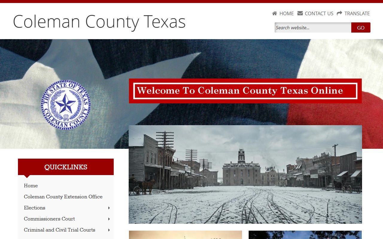 Coleman County busted mugshots Sheriff's Office website