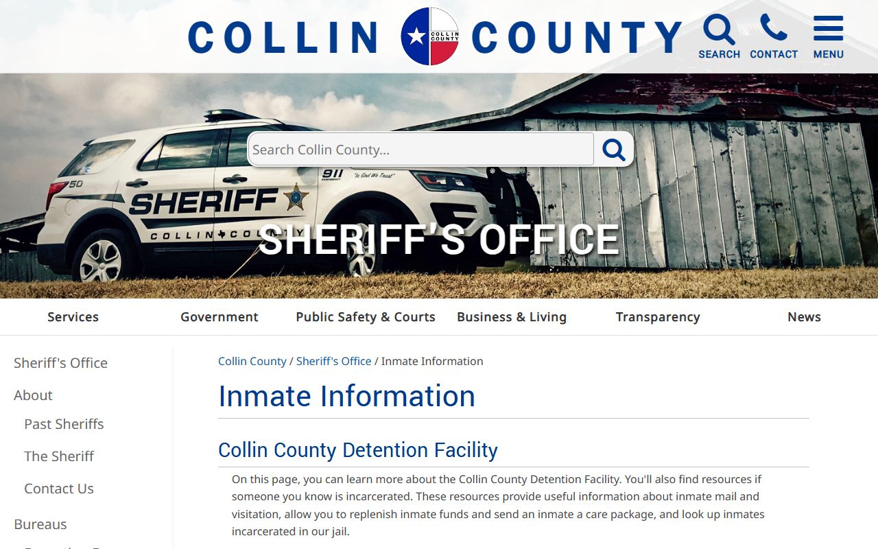 Collin County busted mugshots inmate search portal