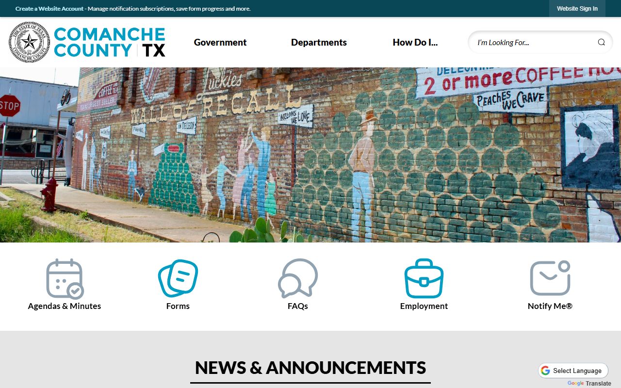 Comanche County busted mugshots Sheriff's Office website