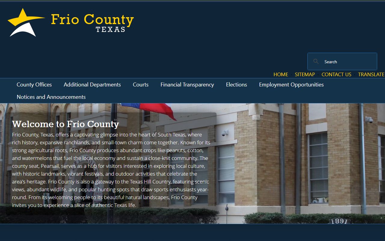 Frio County busted mugshots Sheriff's Office website
