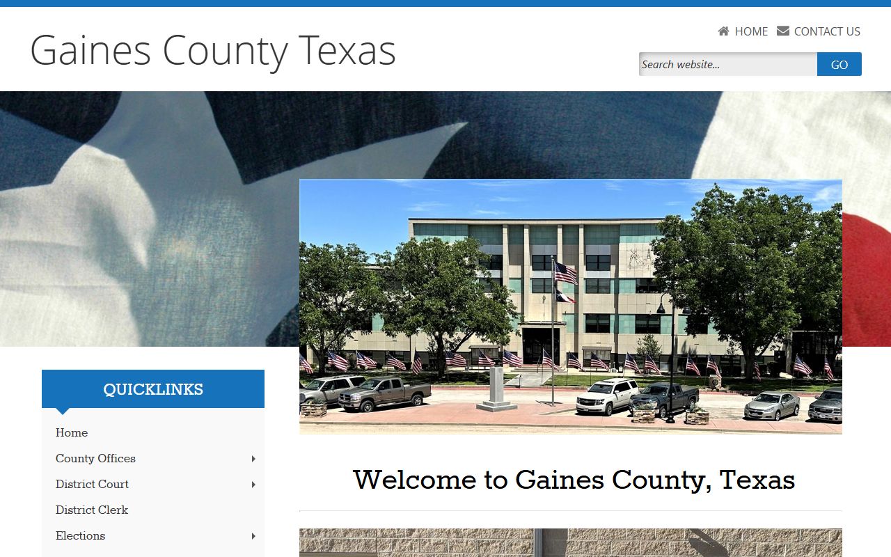 Gaines County busted mugshots Sheriff's Office website