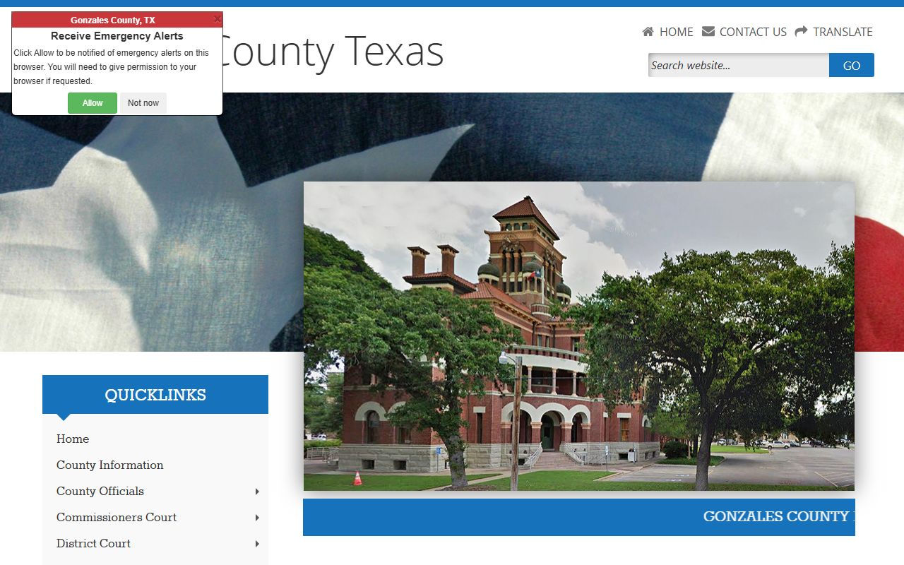 Gonzales County busted mugshots Sheriff's Office website