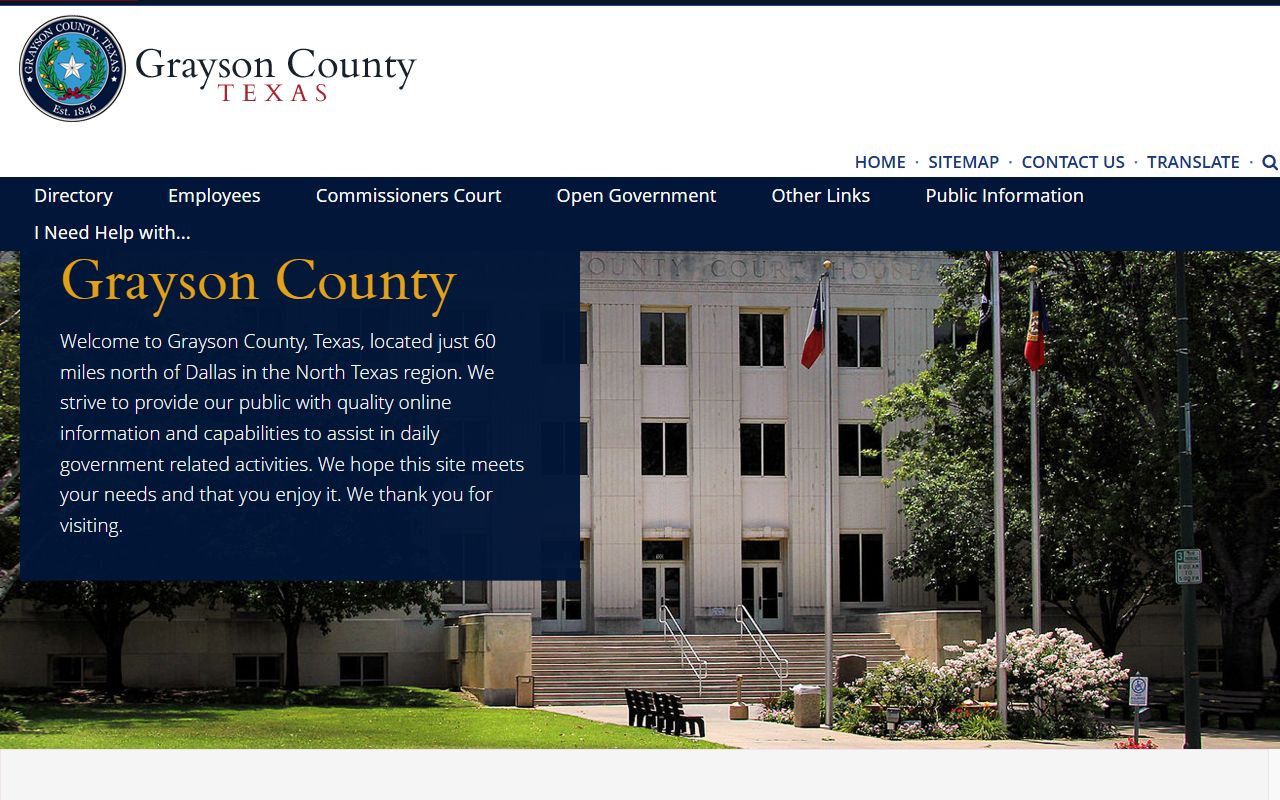 Grayson County busted mugshots Sheriff's Office website