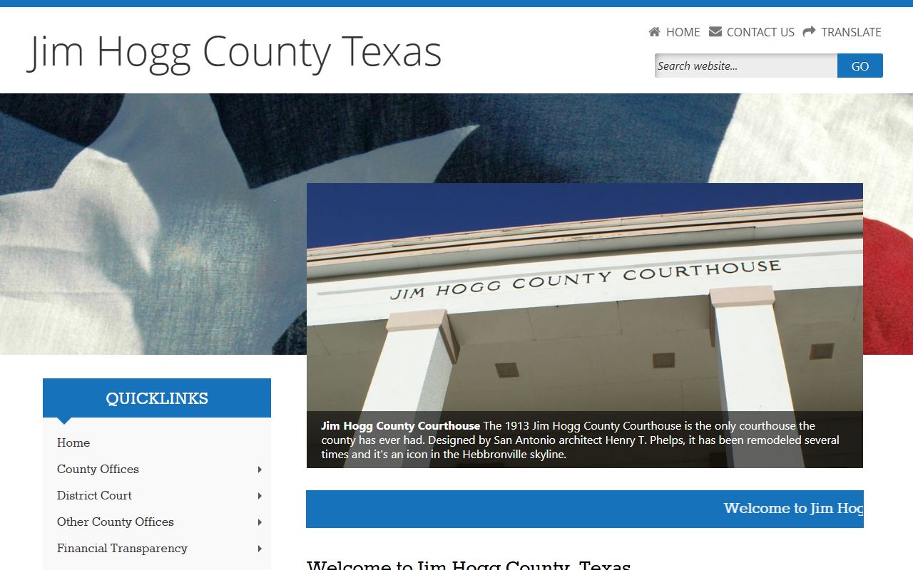 Jim Hogg County busted mugshots Sheriff's Office website