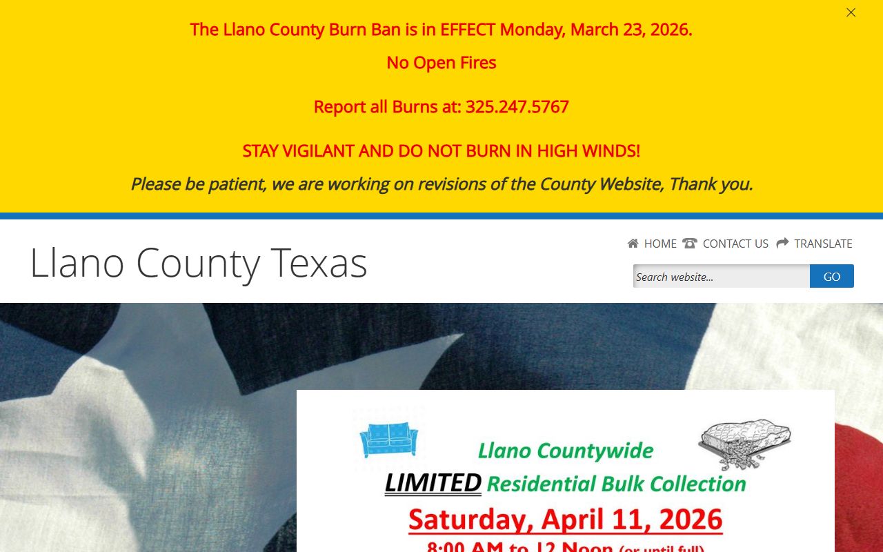 Llano County busted mugshots Sheriff's Office website