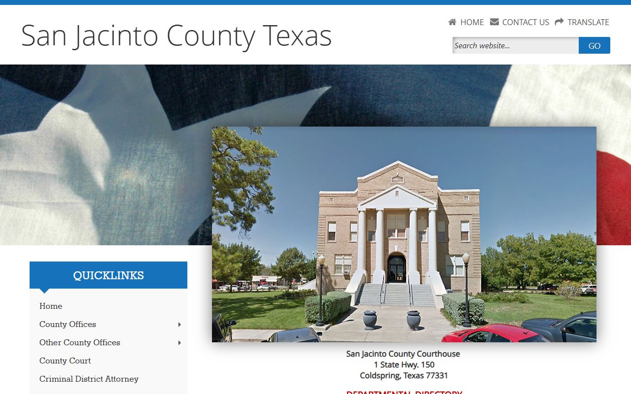 San Jacinto County busted mugshots Sheriff's Office website