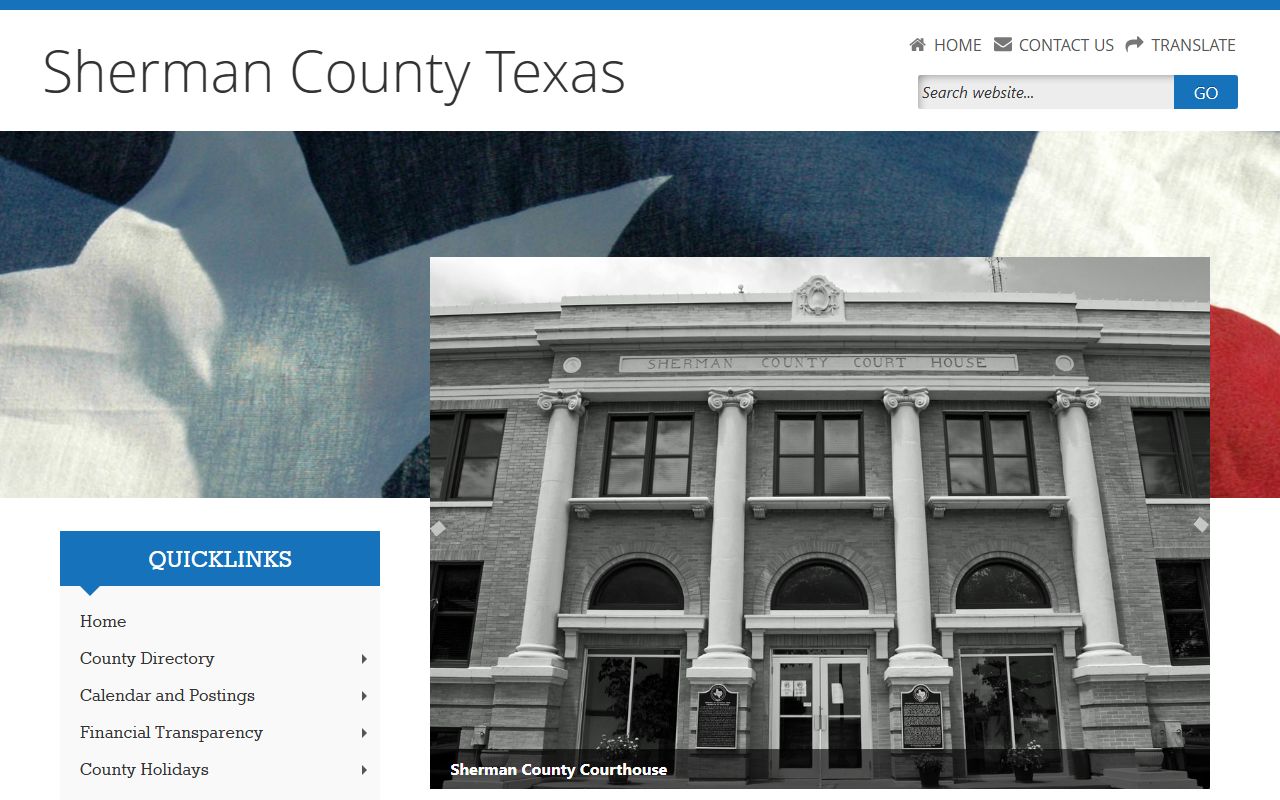 Sherman County busted mugshots Sheriff's Office website