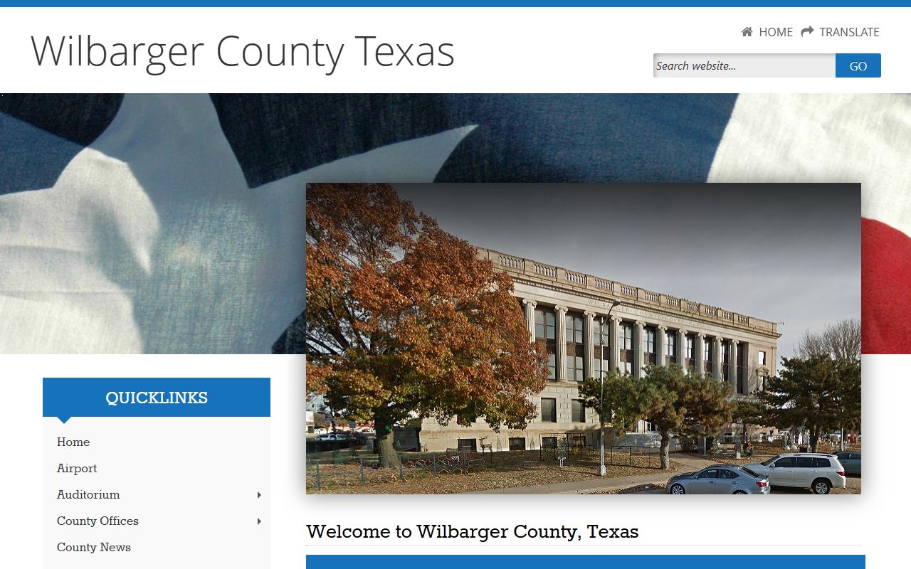 Wilbarger County busted mugshots Sheriff's Office website