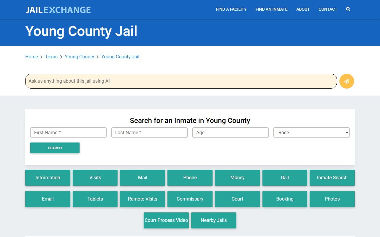 Young County busted mugshots charge and court details