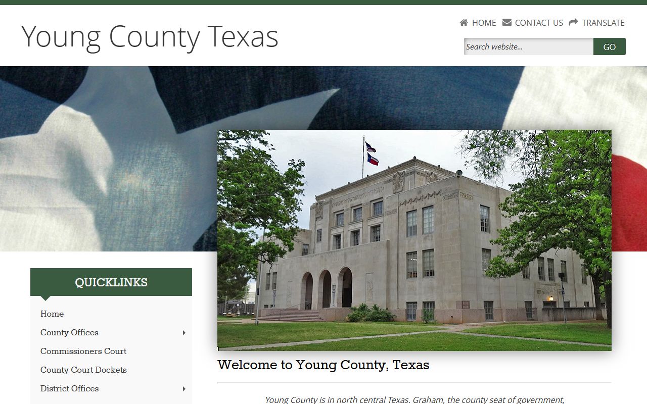 Young County busted mugshots Sheriff's Office website